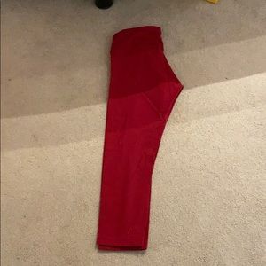 Lululemon wunder under Capri leggings